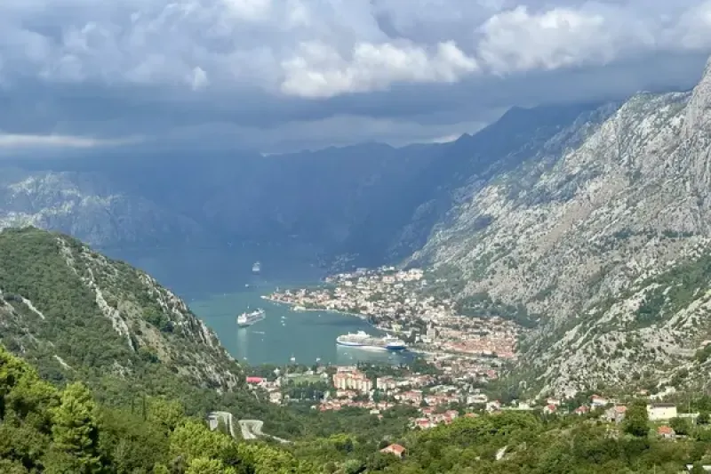 View from Kotor Cable Car © Lucy McGuire