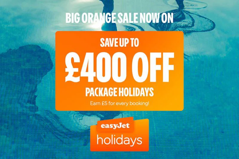 easyJet holidays' Big Orange Sale