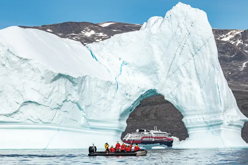Vaigat Sound in Greenland. Credit: HX Expeditions/Ted Gatlin