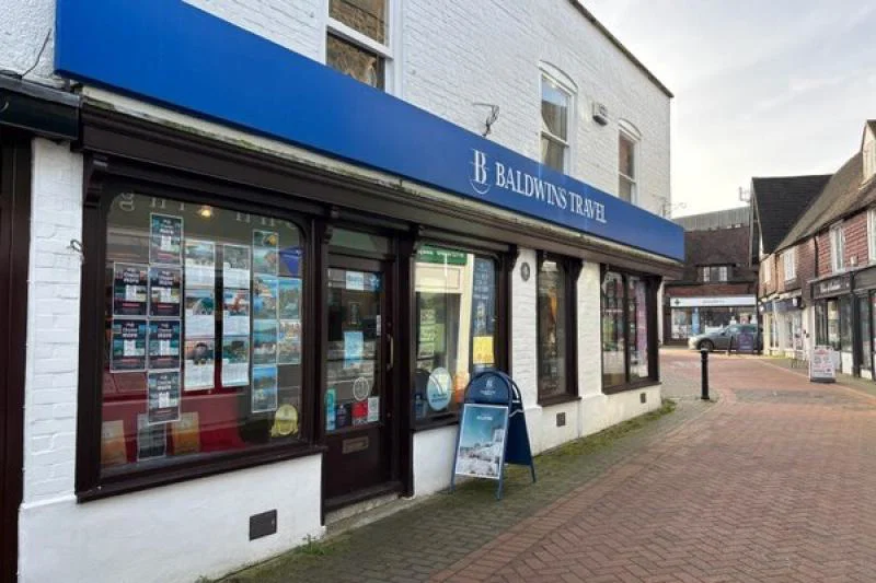 Baldwins Travel branch, Sevenoaks, February 2025