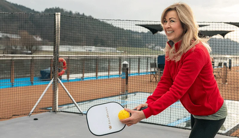 AmaMagna Sun Deck Pickleball Kristin Karst