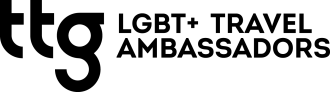 LGBT+ Travel Ambassador logo 