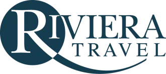 Riviera Travel logo in navy