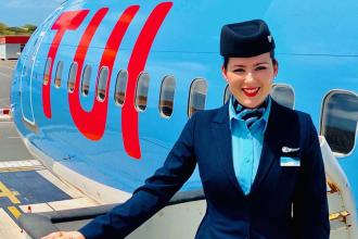 Bridget Donaldson started working for Tui Airways in February
