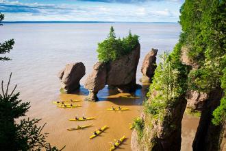 The Hopewell Rocks, New Brunswick