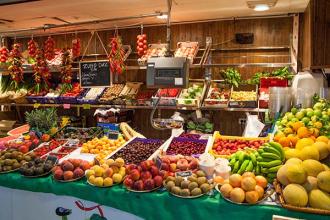 Visitors are encouraged to shop locally...